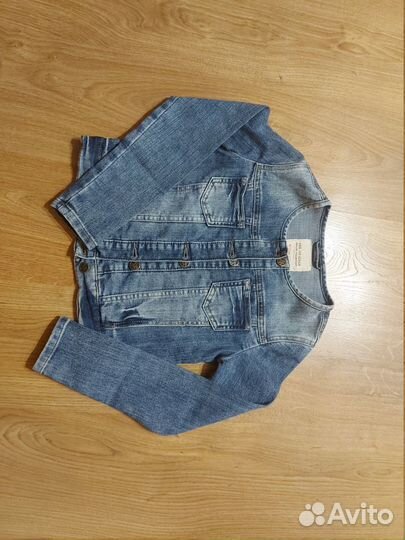 Джинсовый пиджак для девочки