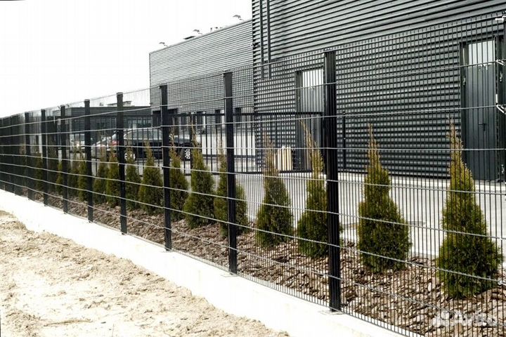 Забор металлический, калитки за 1 день