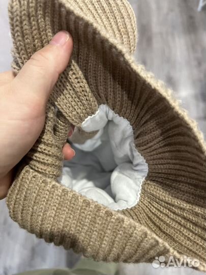 Шапка шлем журавлик 44 46