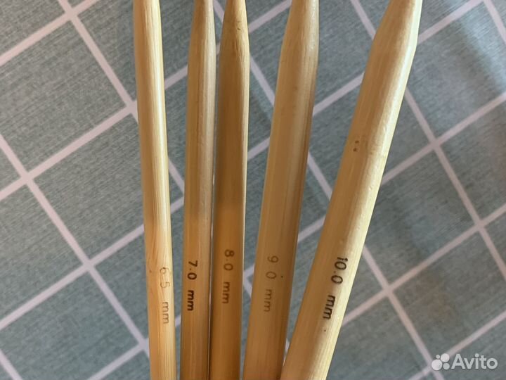Набор круговых спиц бамбуковых