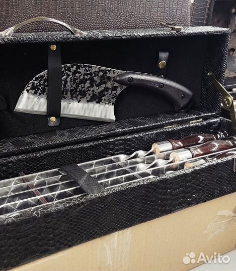 Набор для шашлыка в кейсе 