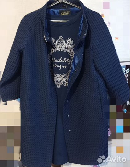 Пальто + платье