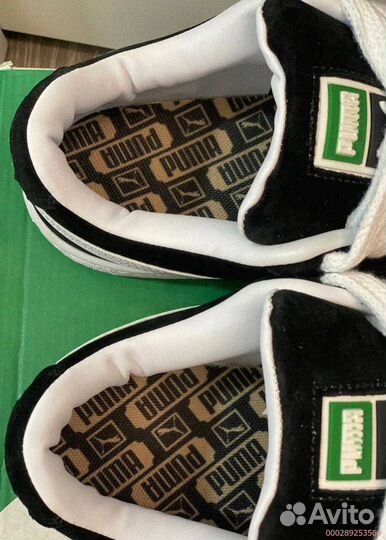 Кроссовки мужские Puma Suede XL “Black White “