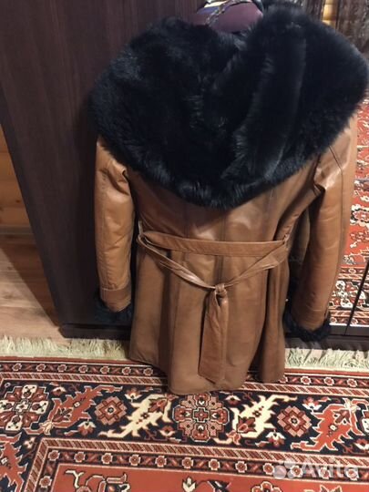 Куртка кожаная