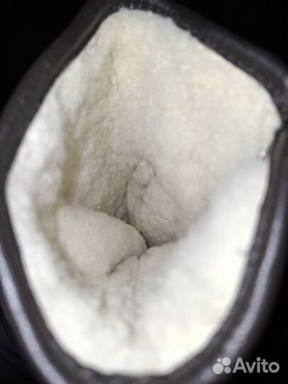 Мужские кожаные перчатки зимние с мехом