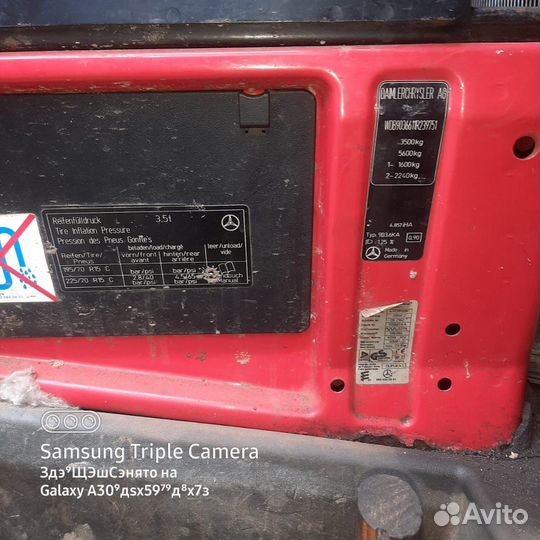 Mercedes-Benz Sprinter 2.2 МТ, 2001, 520 000 км