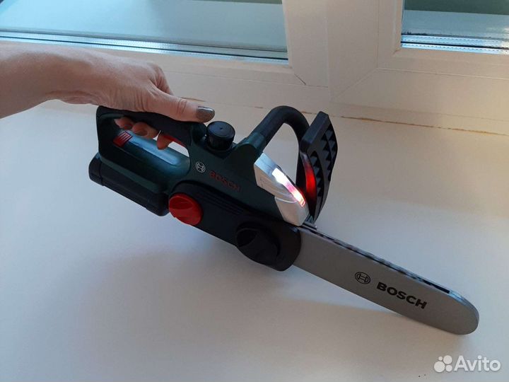 Бензопила детская игрушка со светом и звуком