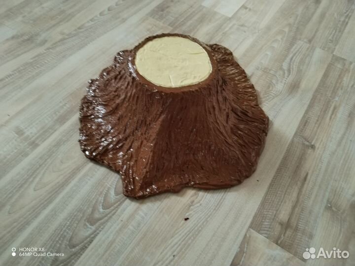 Напольная подставка для цветка ручная работа