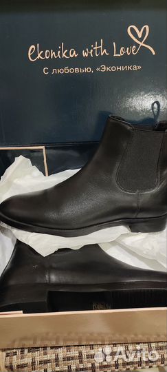 Ботильоны натуральная кожа мужские