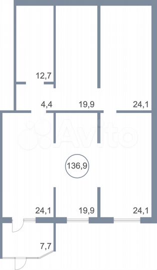 Свободного назначения, 136.9 м²