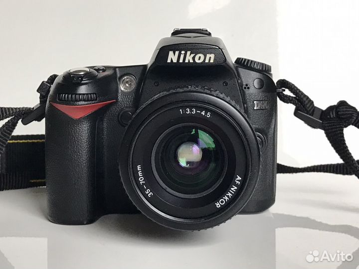 Nikon d90 kit 35-70 mm