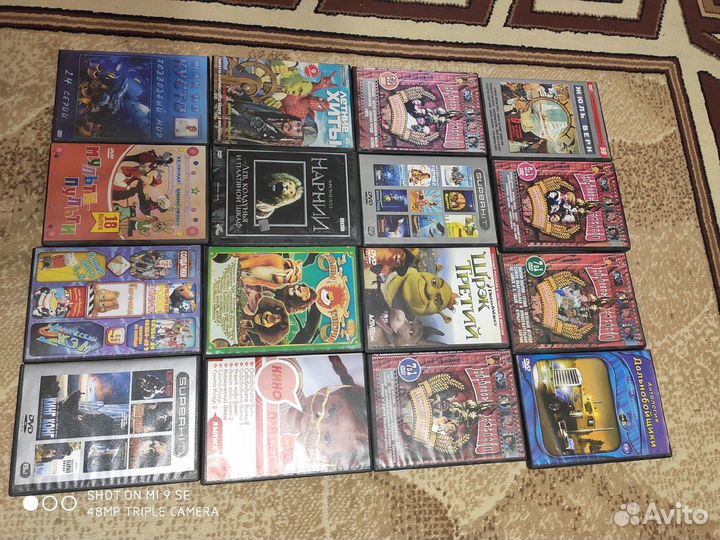 Продаю коллекцию лицензированных фильмов на DVD