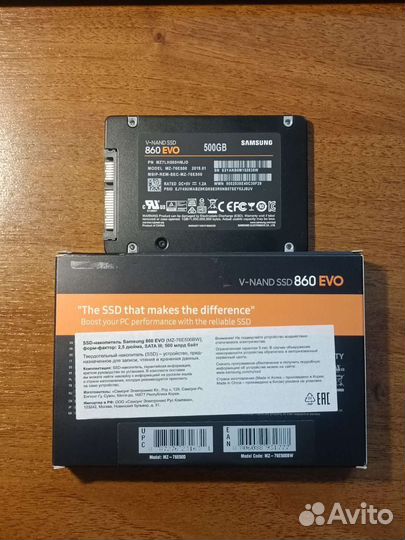 SSD Samsung 860 EVO 500Gb