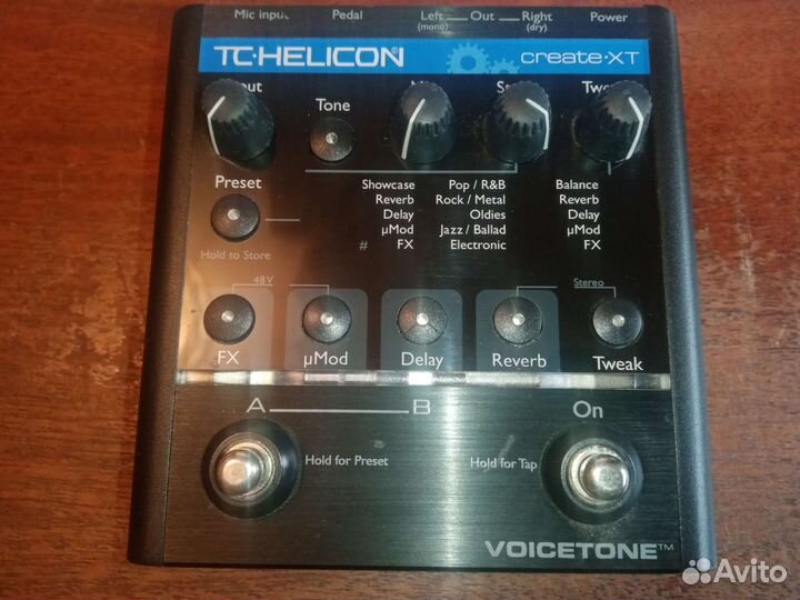 TC Helicon Voice Tone Create XT
