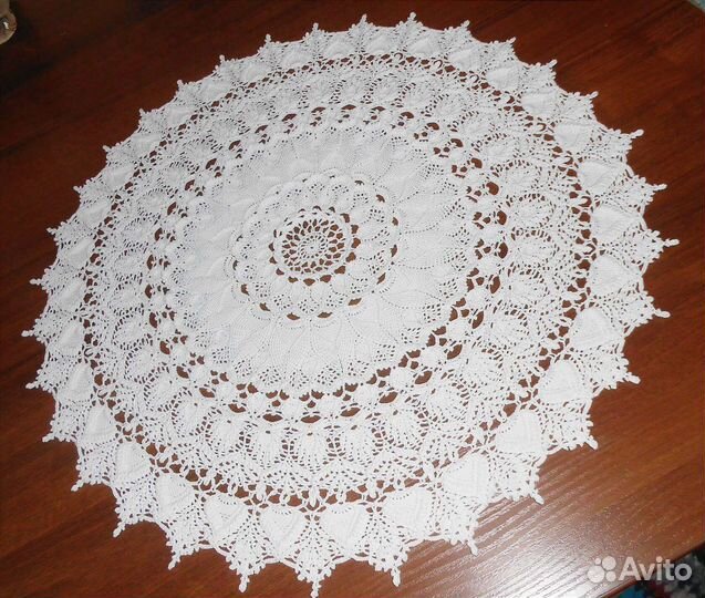 Салфетка крючком