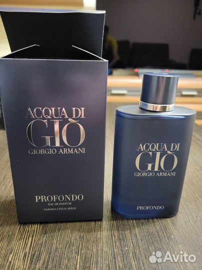 Armani acqua Di Gio Profondo распив