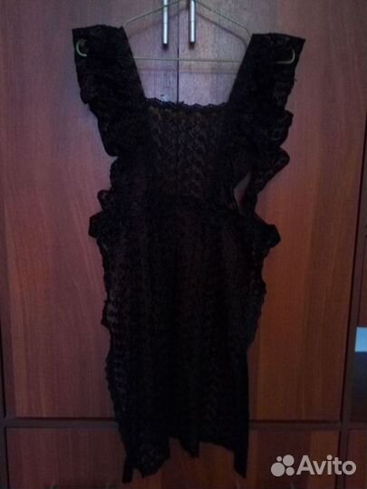 Фартук школьный черный