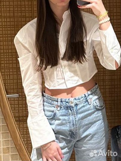 Белая Рубашка Zara