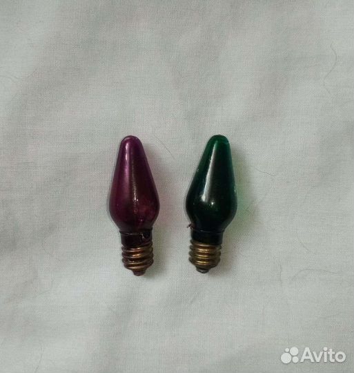 Лампочки для елочной гирлянды СССР