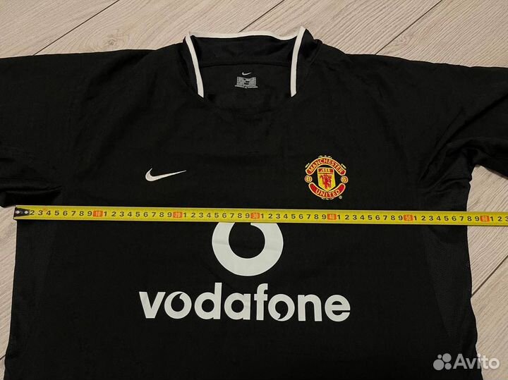 Винтажная футболка Nike Manchester United L