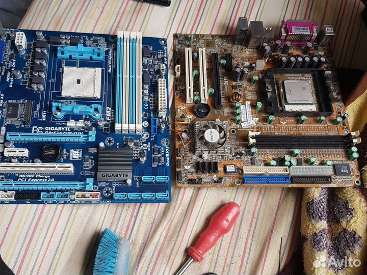 Материнская плата с процессором fm2 939