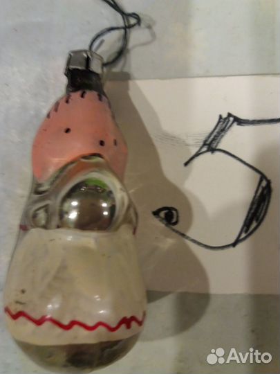 Старинные новогодние игрушки