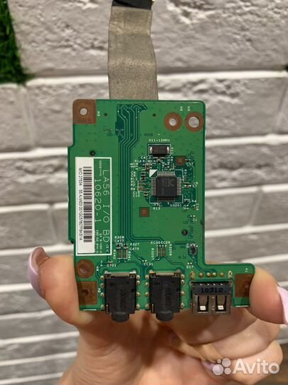 Плата USB и audio + cardreader Lenovo b560