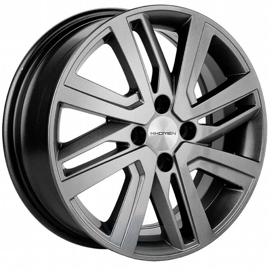 Диски Khomen KHW1609 6x16 4x100 ET41 D60.1 G-Silver