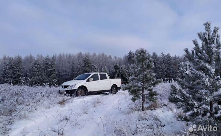 SsangYong Actyon Sports 2.0 AT, 2011, 195 000 км