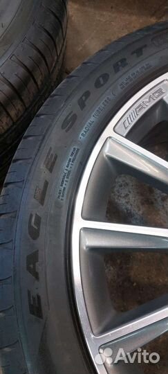 Колеса R20 Мерседес GLC, диски оригинал