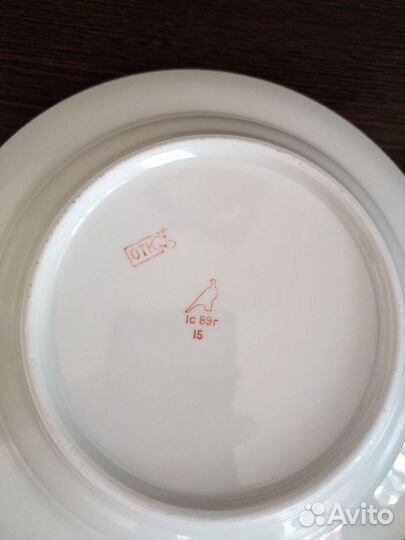 Набор столовой посуды СССР