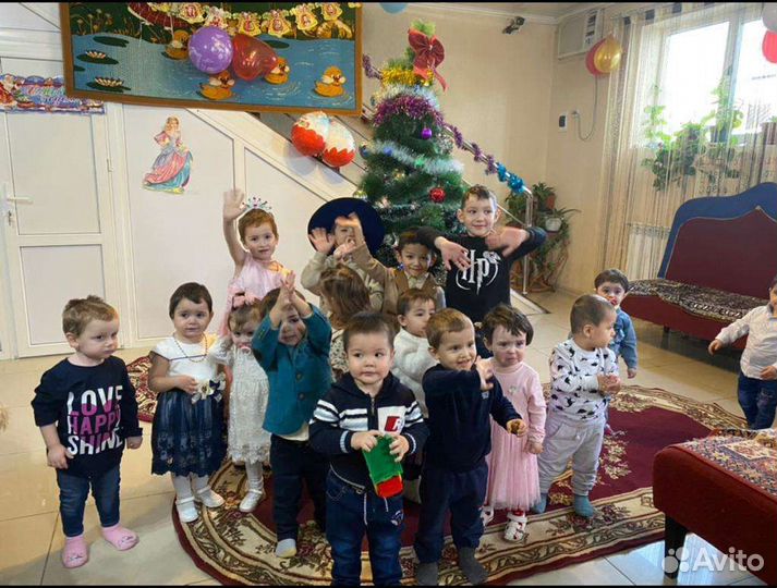 Частный детский сад(временное прибывание детей)