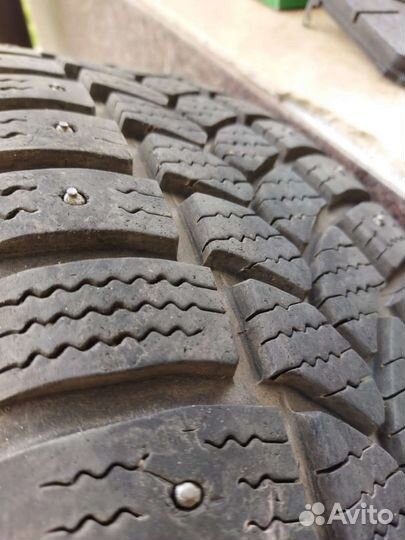 Колеса на Субару 215/55/R17 зима шип