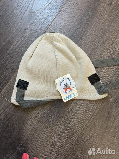Шапка весенняя для мальчика