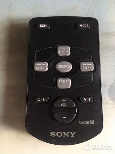 Пульт к автомагнитоле сони х плойд