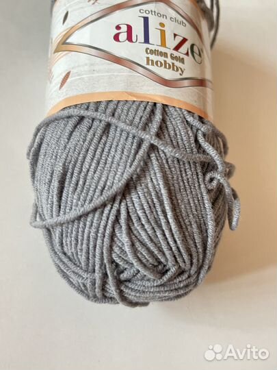 Cotton gold hobby, код 87 серый
