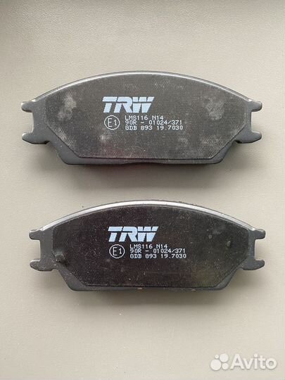 Тормозные колодки hyundai accent getz GDB893