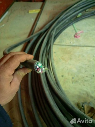 Кабель силовой алюминиевый четырёх жильный