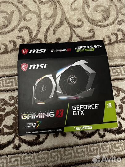 Видеокарта gtx1660 super