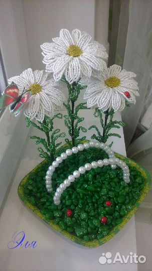 Салфетницы из бисера