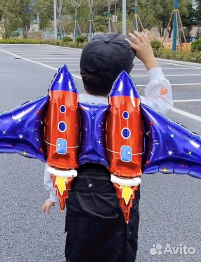 Воздушные шары-крылья