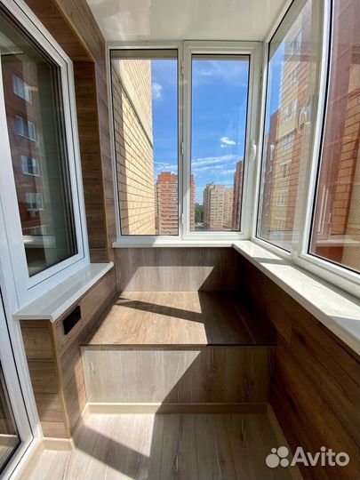 Остекление балконов. Ремонт и отделка