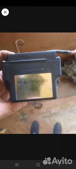 Блок управления свечами накала. Сан ёнг кайрон