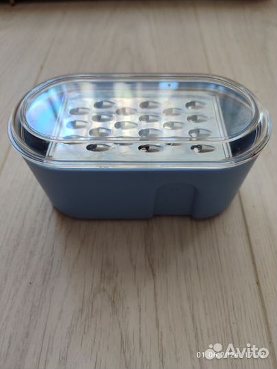 Терка с ёмкостью с 2 насадками