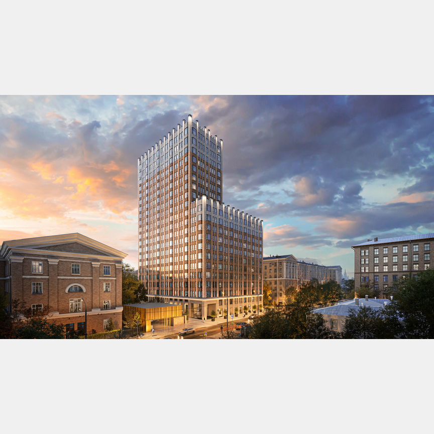 1-к. апартаменты, 53,5 м², 5/21 эт.