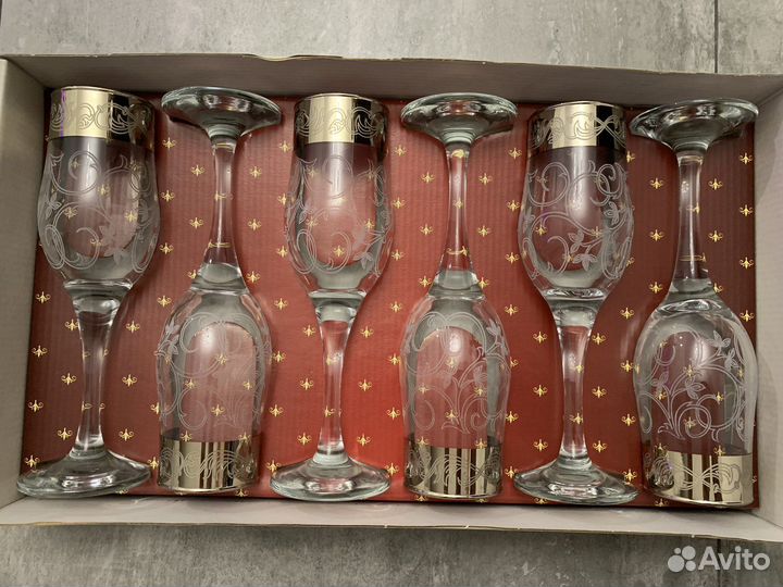Бокалы новые