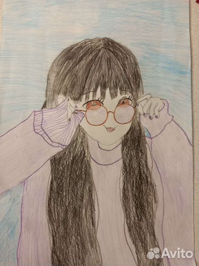 Рисунок девочка