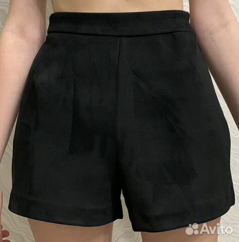 Замшевые шорты