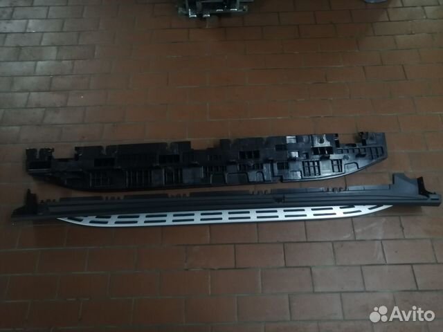 Комплект порогов Mercedes-Benz GLE (V167) без подс