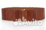 Пояс-резинка из натуральной кожи